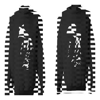 Shadow Halloween Design Graphic Design Printed Casual Daily Basic Sweatshirt - Thegiftio