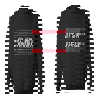 Shit Show Supervisor Sarcastic Distressed V2 Sweatshirt - Thegiftio