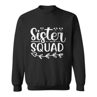 Sister Squad Halloween Quote Graphic Design Printed Casual Daily Basic Sweatshirt - Thegiftio UK