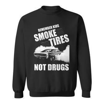 Smoke Tires V2 Sweatshirt - Seseable