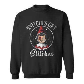 Snitches Get Stitches Tshirt Sweatshirt - Monsterry