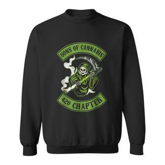 Sons Of Cannabis 420 Chapter Sweatshirt - Monsterry CA