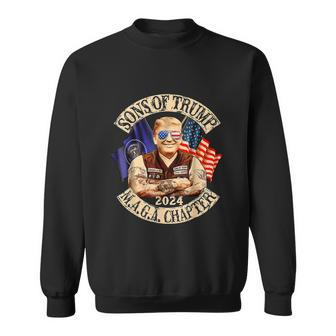 Sons Of Trump Maga Chapter 2024 4Th July Sweatshirt - Monsterry