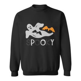 Spooky Ghost Funny Halloween Quote V2 Sweatshirt - Monsterry