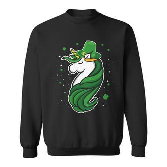 St Patricks Day Unicorn V2 Sweatshirt - Monsterry