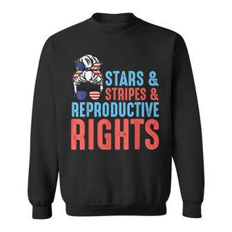 Stars And Stripes For Women Reproductive Rights Sweatshirt - Thegiftio UK