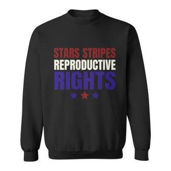 Stars Stripes Reproductive Rights Meaningful Gift V3 Sweatshirt - Monsterry DE