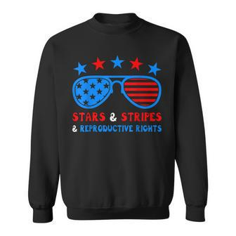 Stars Stripes Reproductive Rights Patriotic 4Th Of July V11 Sweatshirt - Seseable