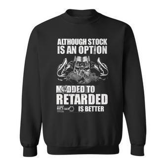 Stock Is An Option Sweatshirt - Seseable
