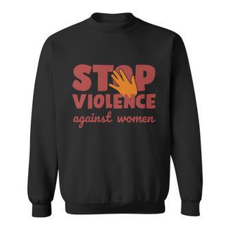 Stop Violence Against Women Sweatshirt - Monsterry DE