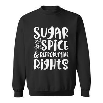 Sugar And Spice And Reproductive Rights Gift Sweatshirt - Monsterry UK