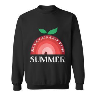 Summer Break 2022 Retro Summer Break Schools Out For Summer Funny Gift Sweatshirt - Monsterry AU
