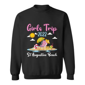 Summer Vacation Girls Trip 2022 Florida St Augustine Beach Cool Gift Sweatshirt - Thegiftio UK