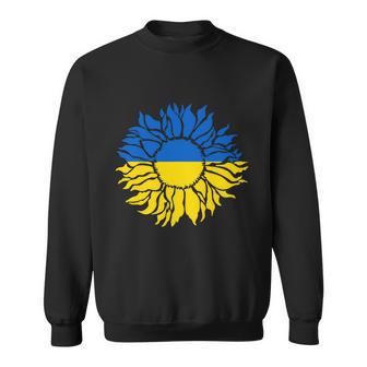 Sunflower Of Peace Ukraine Ukraine Strong Vyshyvanka Long Tshirt Sweatshirt - Monsterry AU