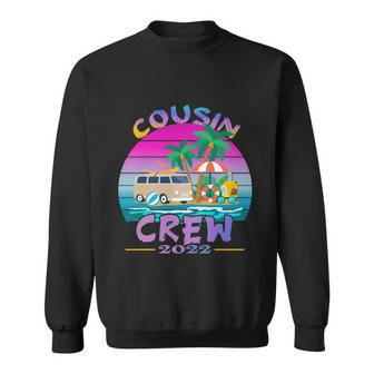 Sunset Cousin Crew Vacation 2022 Beach Cruise Family Reunion Cute Gift Sweatshirt - Thegiftio UK