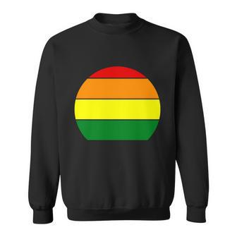 Sunset Lgbt Gay Pride Lesbian Bisexual Ally Quote V2 Sweatshirt - Monsterry