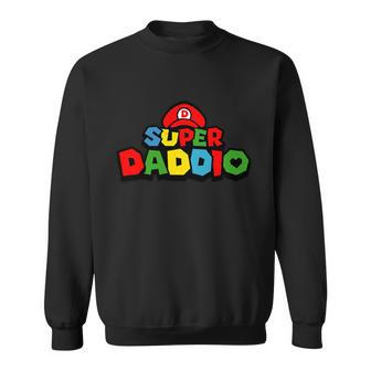 Super Dad Daddio Funny Color Tshirt Sweatshirt - Monsterry CA