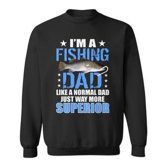 Superior Fishing Dad Tshirt Sweatshirt - Monsterry
