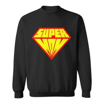 Supermom Super Mom Crest Sweatshirt - Thegiftio UK
