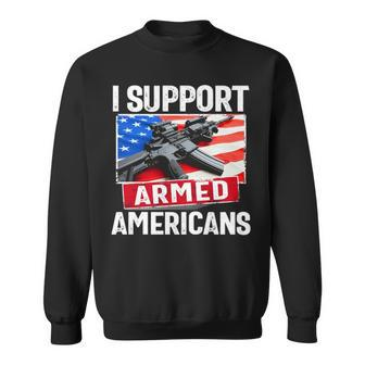 Support Americans Sweatshirt - Seseable