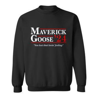 Talk To Me Goose Marverick Goose Sweatshirt - Monsterry UK