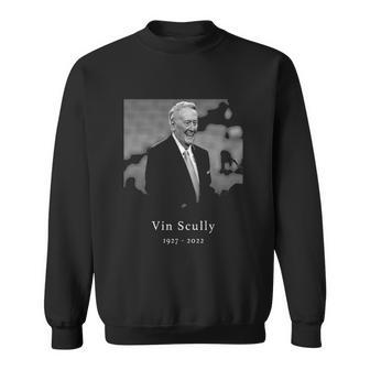 Thank You For The Memories RIP Vin Scully 1927 2022 Sweatshirt - Thegiftio UK
