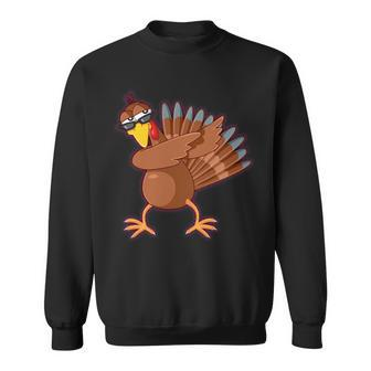 Thanksgiving Dabbing Turkey Sweatshirt - Monsterry DE