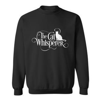 The Cat Whisperer Cat Lover Sweatshirt - Monsterry CA