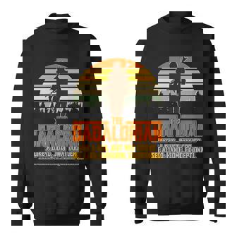 The Dadalorian Like A Dad Handsome Exceptional Sweatshirt - Thegiftio
