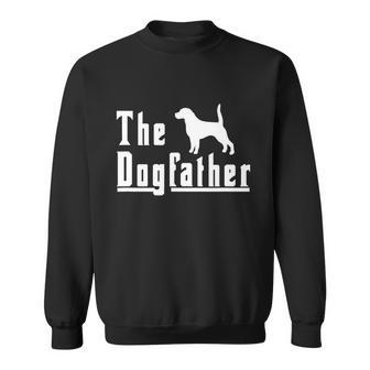 The Dogfather Beagle Dog Shirt Lover Gift Graphic Design Printed Casual Daily Basic Sweatshirt - Thegiftio UK
