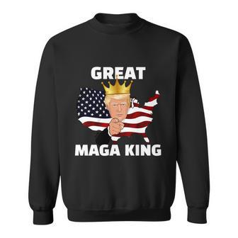 The Great Maga King Maga King Ultra Maga Sweatshirt - Monsterry CA
