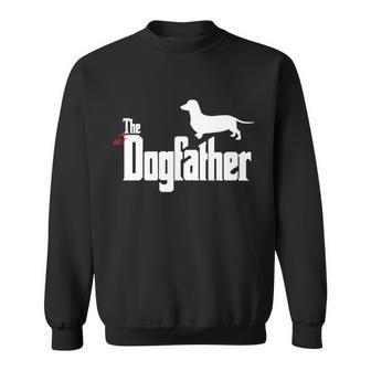 The Hot Dog Dogfather T-Shirt Graphic Design Printed Casual Daily Basic Sweatshirt - Thegiftio UK