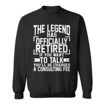 The Legend Has Officially Retired Tshirt Sweatshirt - Monsterry DE