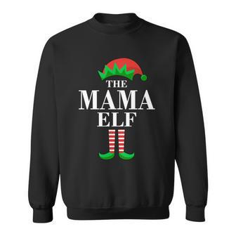 The Mama Elf Family Matching Christmas Tshirt Sweatshirt - Monsterry