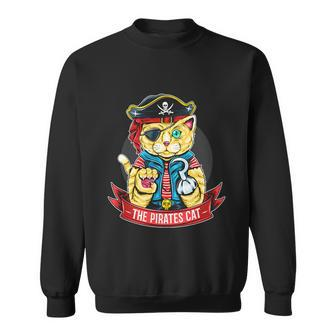 The Pirates Cat Fourth Of July American Independence Day Graphic Plus Size Shirt Sweatshirt - Monsterry UK