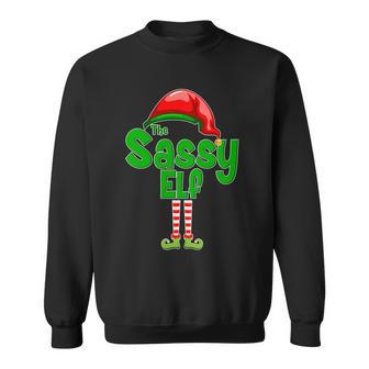 The Sassy Elf Christmas Sweatshirt - Monsterry