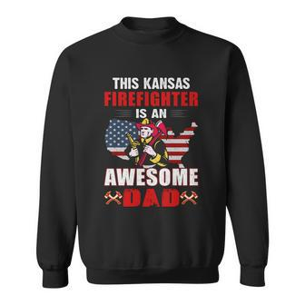 This Kansas Firefighter Is An Awesome Dad Sweatshirt - Monsterry UK
