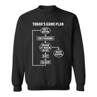 Todays Game Plan Sweatshirt - Seseable