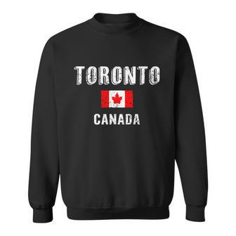 Toronto Canada Retro Vintage National Pride Gift Souvenir Gift Sweatshirt - Monsterry UK