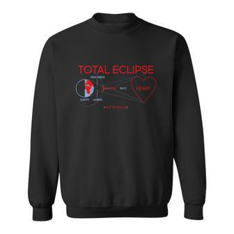 Total Eclipse Of The Heart Design Sweatshirt - Monsterry AU