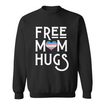 Transgender Heart Free Mom Hugs Cool Gift Sweatshirt - Monsterry AU