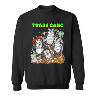 Trash Gang Raccoon And Opossum Sweatshirt - Monsterry DE