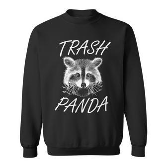 Trash Panda Funny Raccoon Sweatshirt - Monsterry UK
