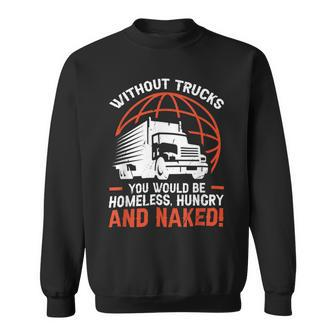 Trucker Trucker Accessories For Truck Driver Motor Lover Trucker_ V10 Sweatshirt - Seseable