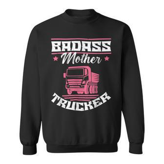 Trucker Trucker Accessories For Truck Driver Motor Lover Trucker_ V27 Sweatshirt - Seseable