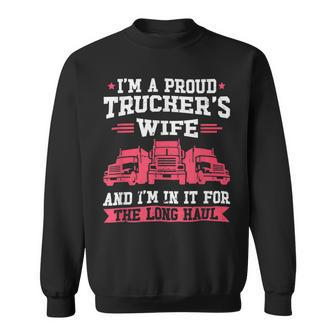 Trucker Trucker Accessories For Truck Driver Motor Lover Trucker_ V29 Sweatshirt - Seseable