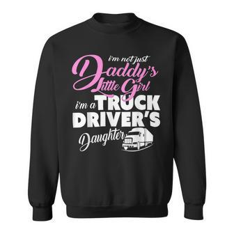 Trucker Trucker Shirts For Children Truck Drivers Daughter T Shirt Sweatshirt - Seseable