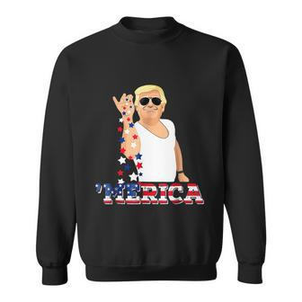 Trump Bae Funny 4Th Of July Trump Salt Freedom Sweatshirt - Monsterry UK