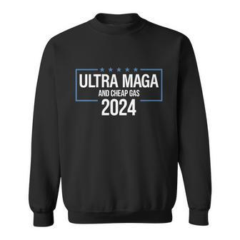 Ultra Maga 2024 American Flag Tshirt Sweatshirt - Monsterry CA