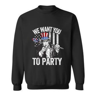 Uncle Sam Firework 4Th Of July Shirt Men American Usa Flag Sweatshirt - Monsterry UK